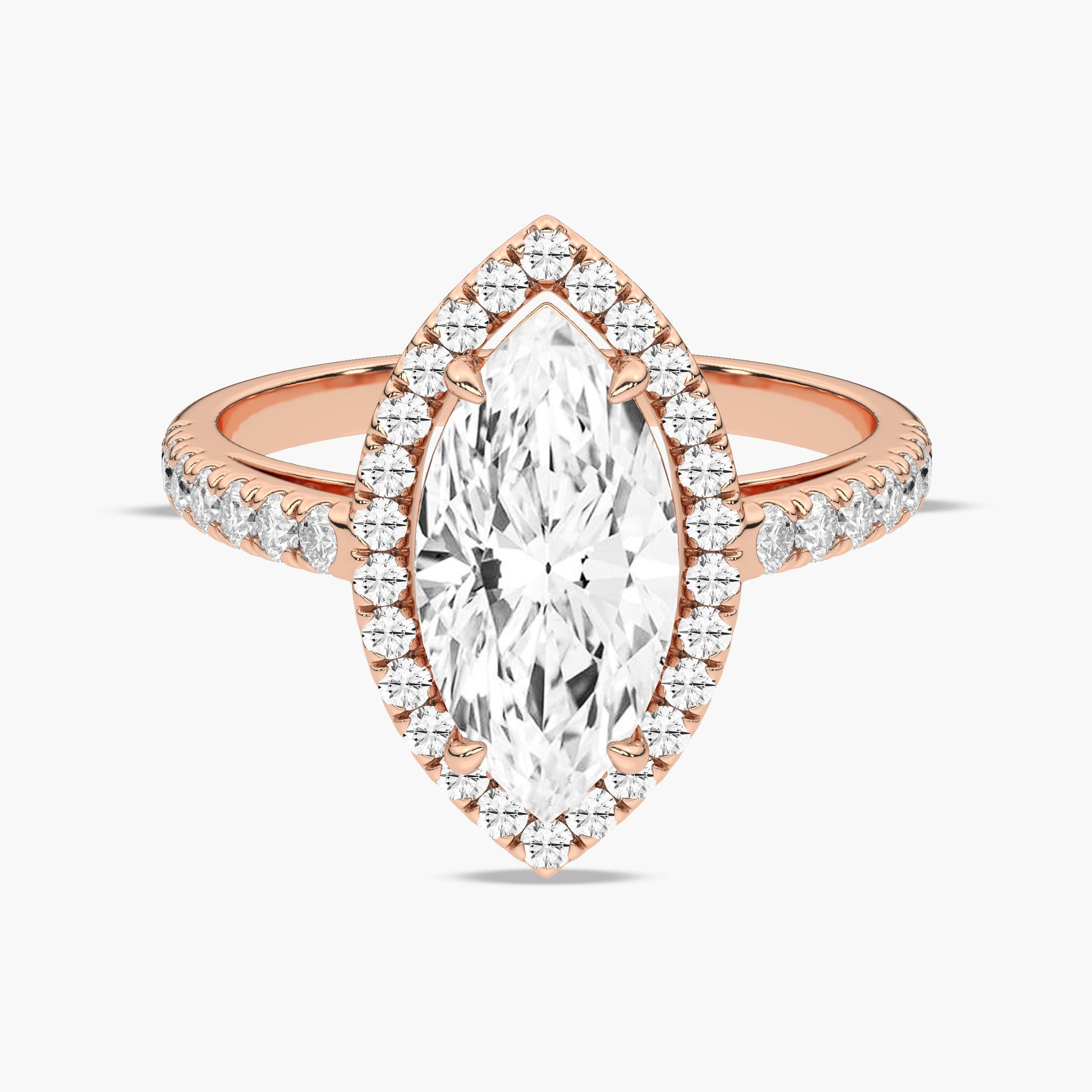 Rose Gold - Marquise