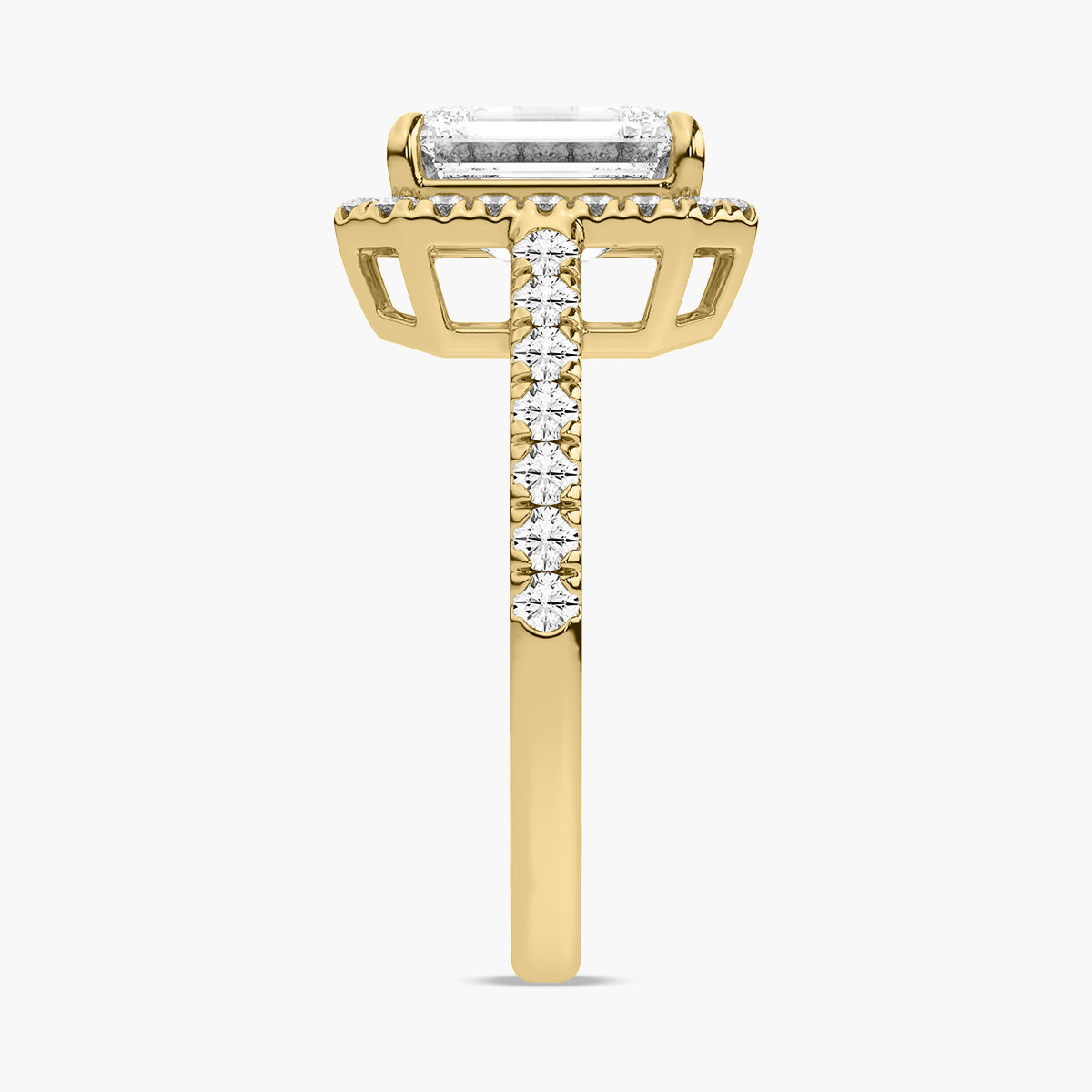 Yellow Gold - Emerald