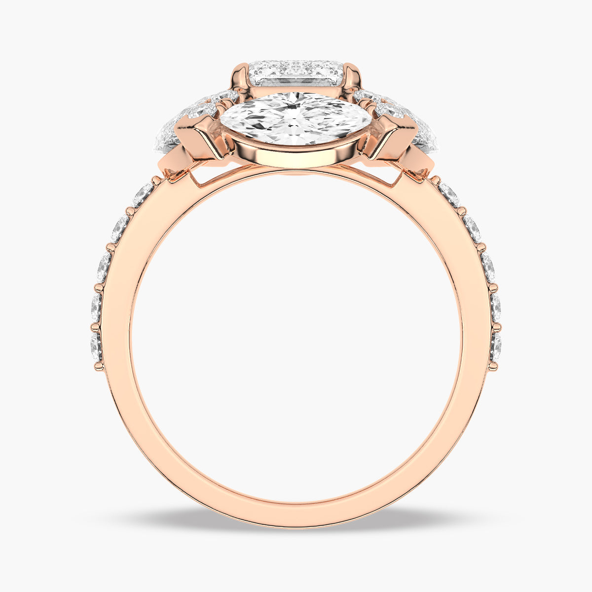 Rose Gold - Emerald
