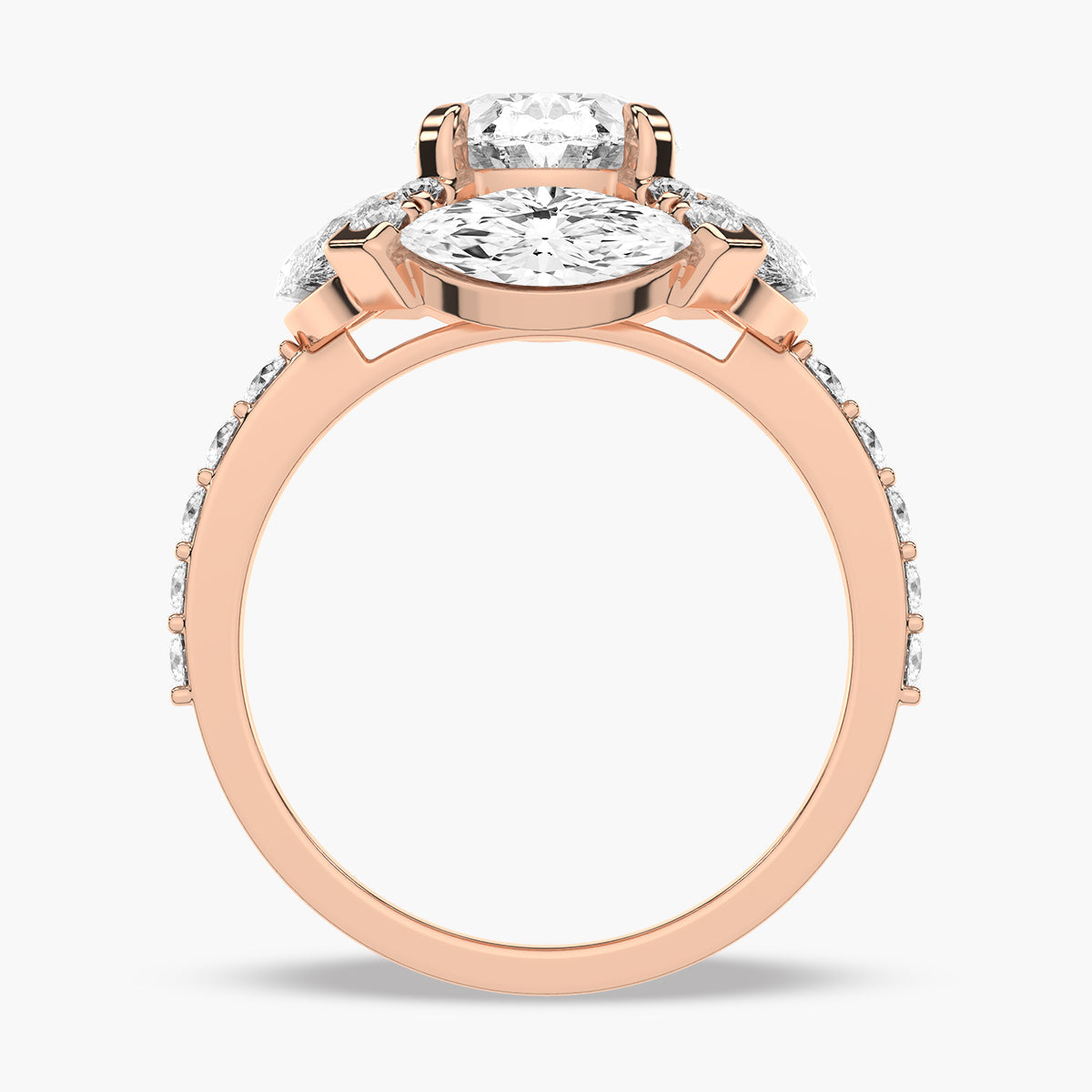 Rose Gold - Oval