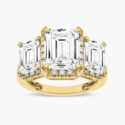 Yellow Gold - Emerald