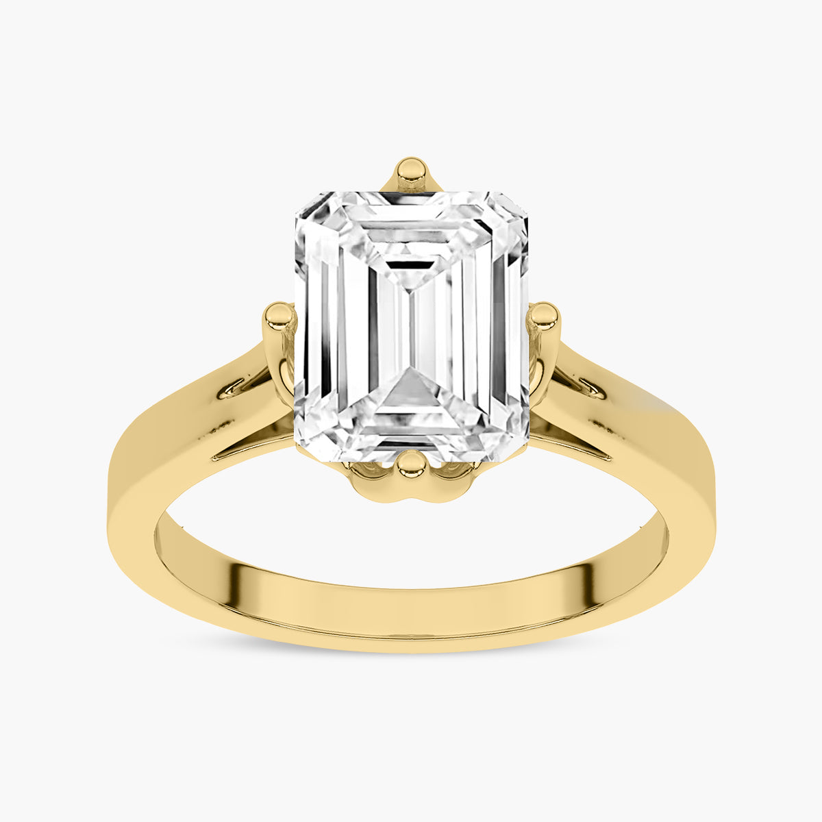Yellow Gold - Emerald
