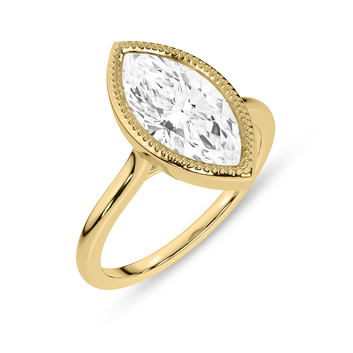 Yellow Gold - Marquise