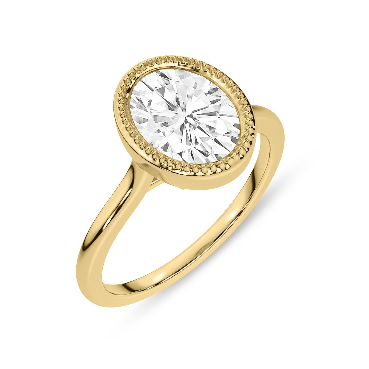 Yellow Gold - Oval