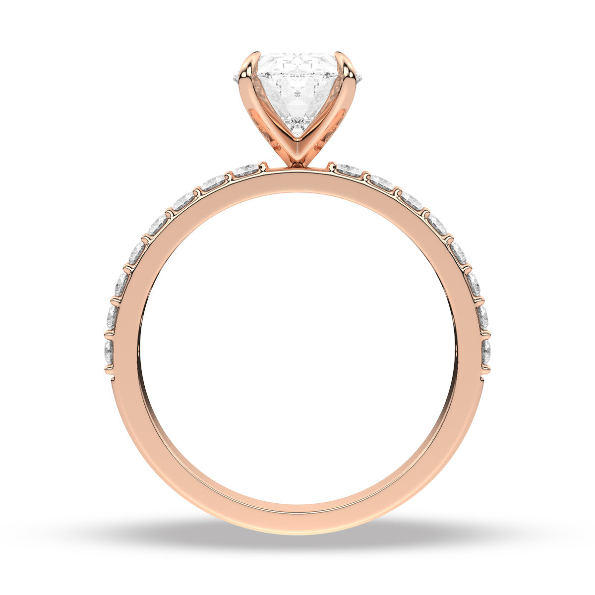 Rose Gold - Oval