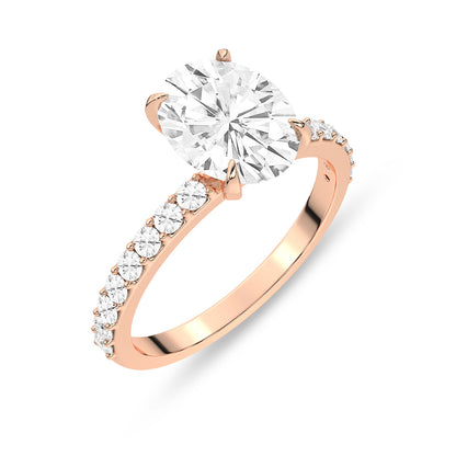 Rose Gold - Oval