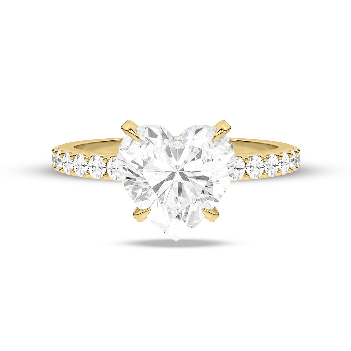 Yellow Gold - Heart