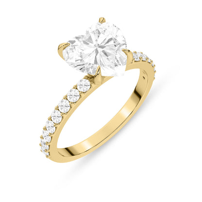 Yellow Gold - Heart