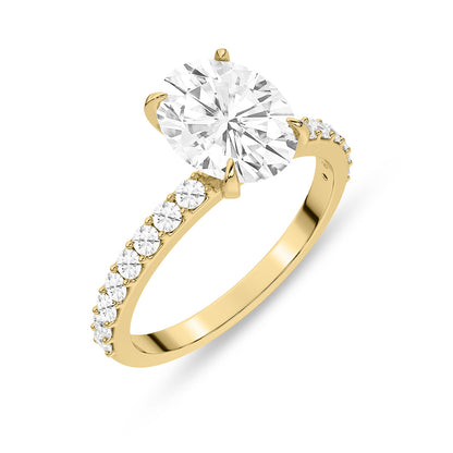 Yellow Gold - Oval