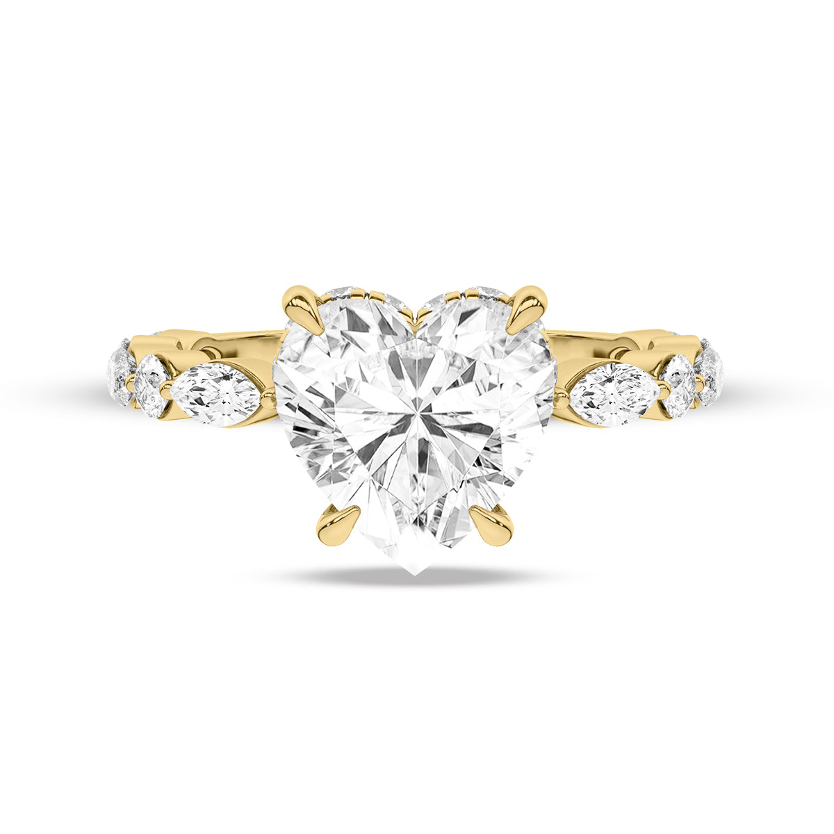 Yellow Gold - Heart
