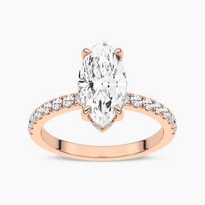 Rose Gold - Marquise