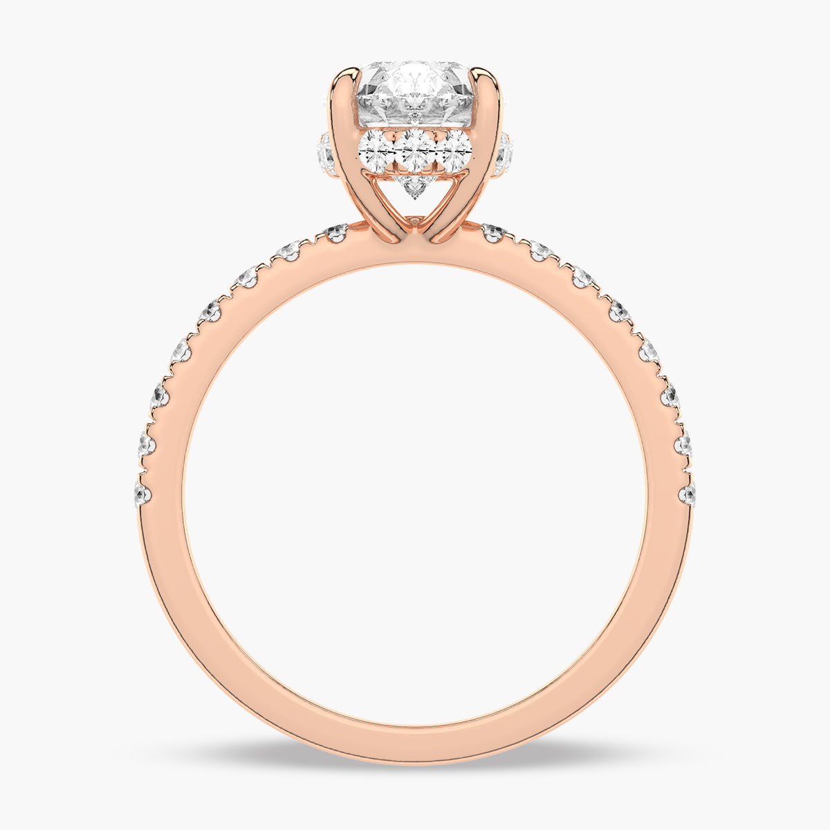 Rose Gold - Oval