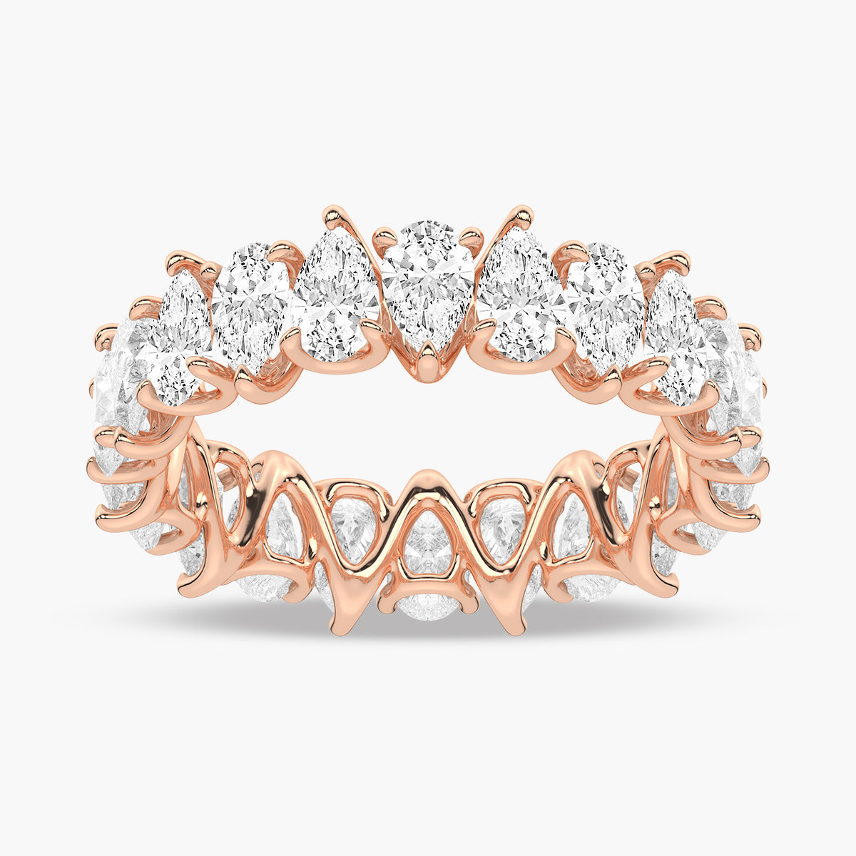 Opulent Eternity Wedding Band