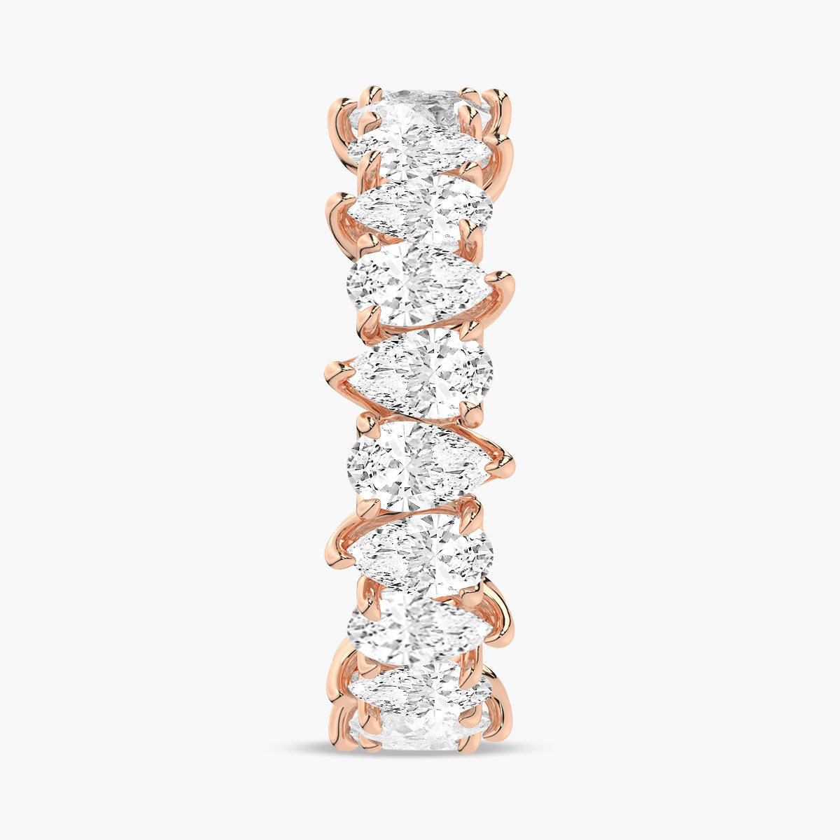 Opulent Eternity Wedding Band