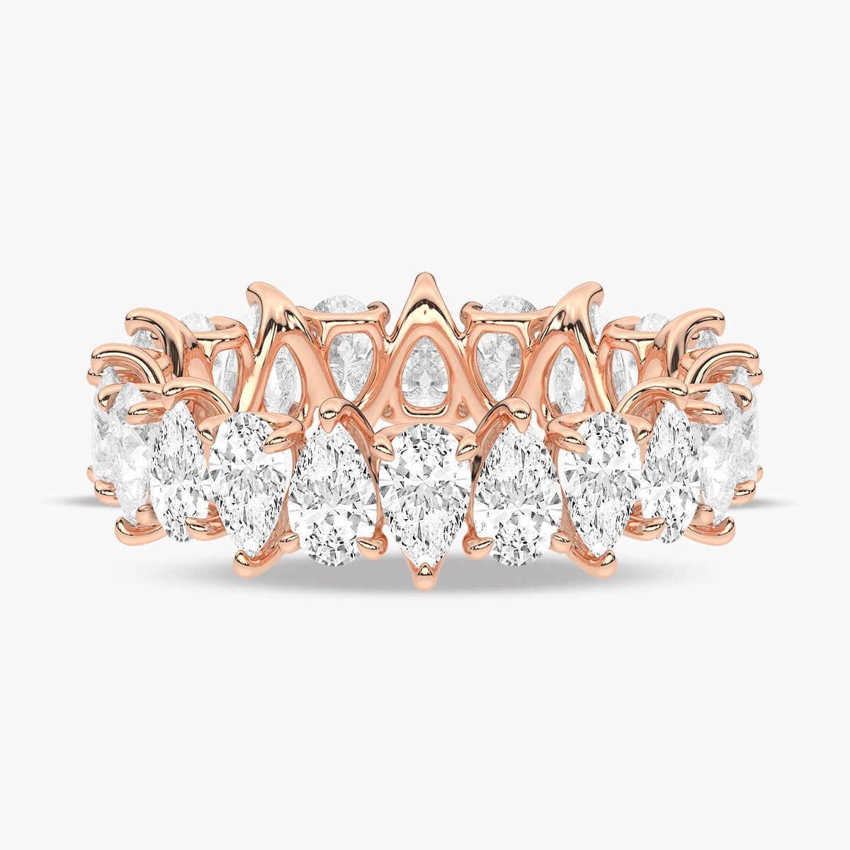 Opulent Eternity Wedding Band