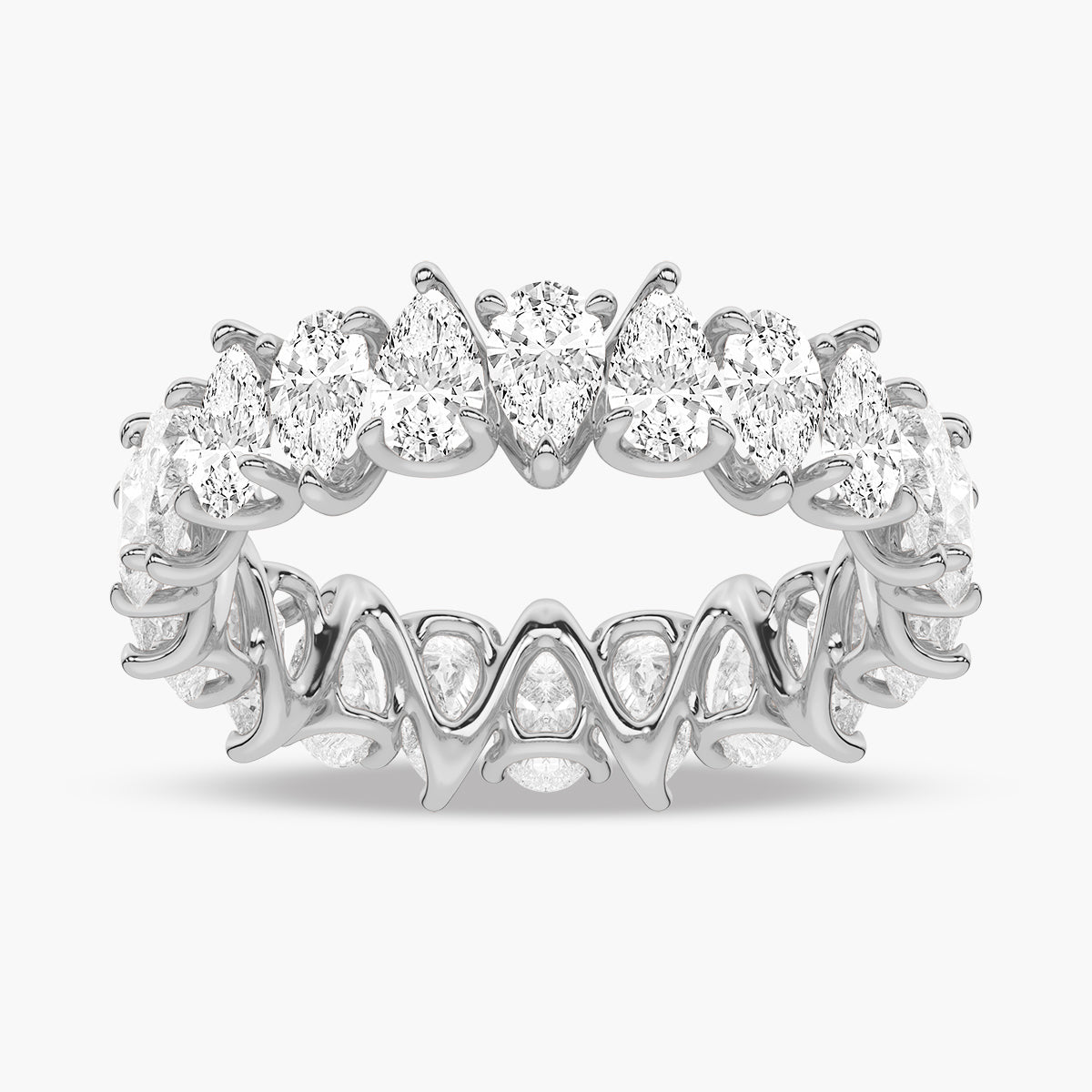 Opulent Eternity Wedding Band