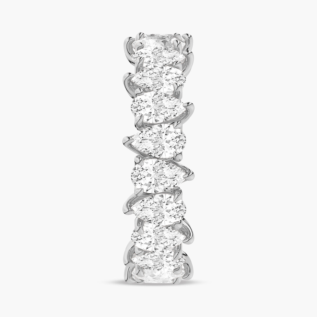 Opulent Eternity Wedding Band