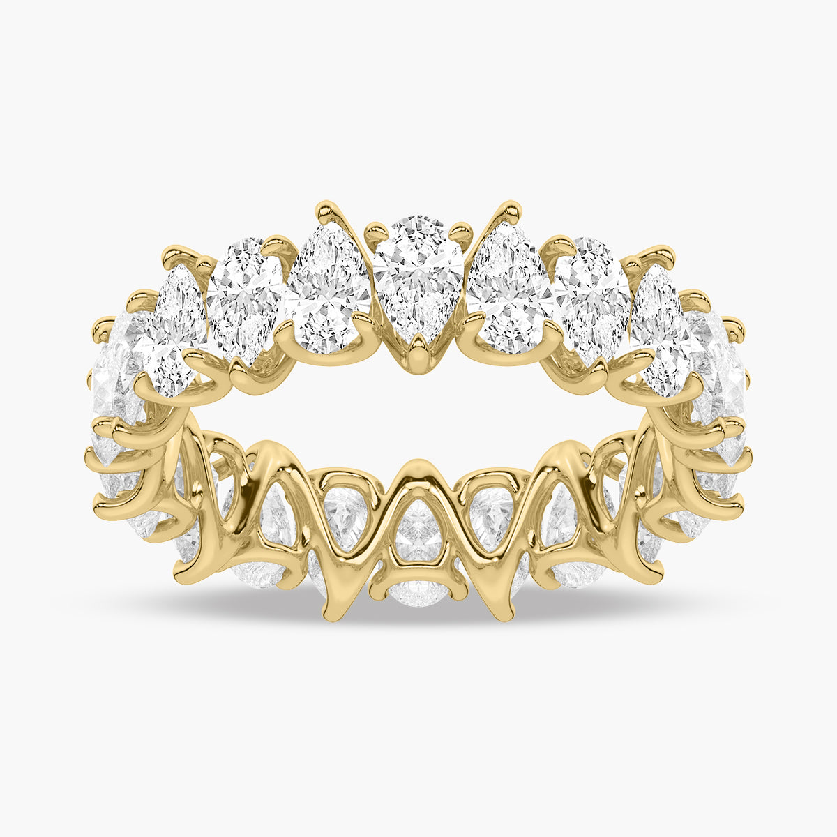 Opulent Eternity Wedding Band