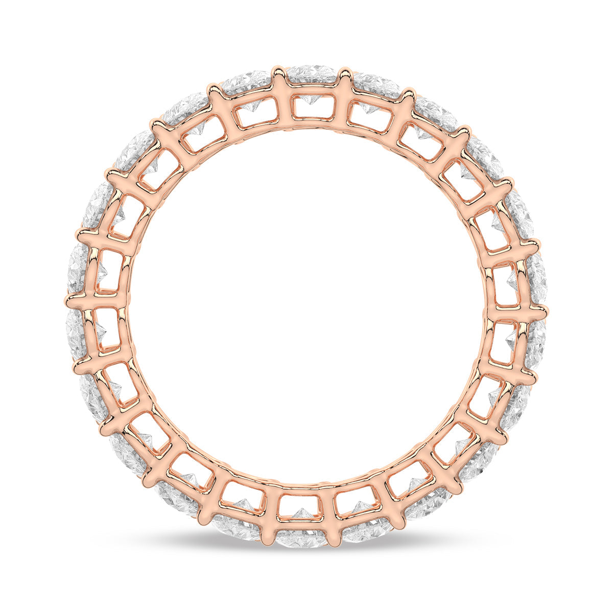 Minimalist Eternity Wedding Band