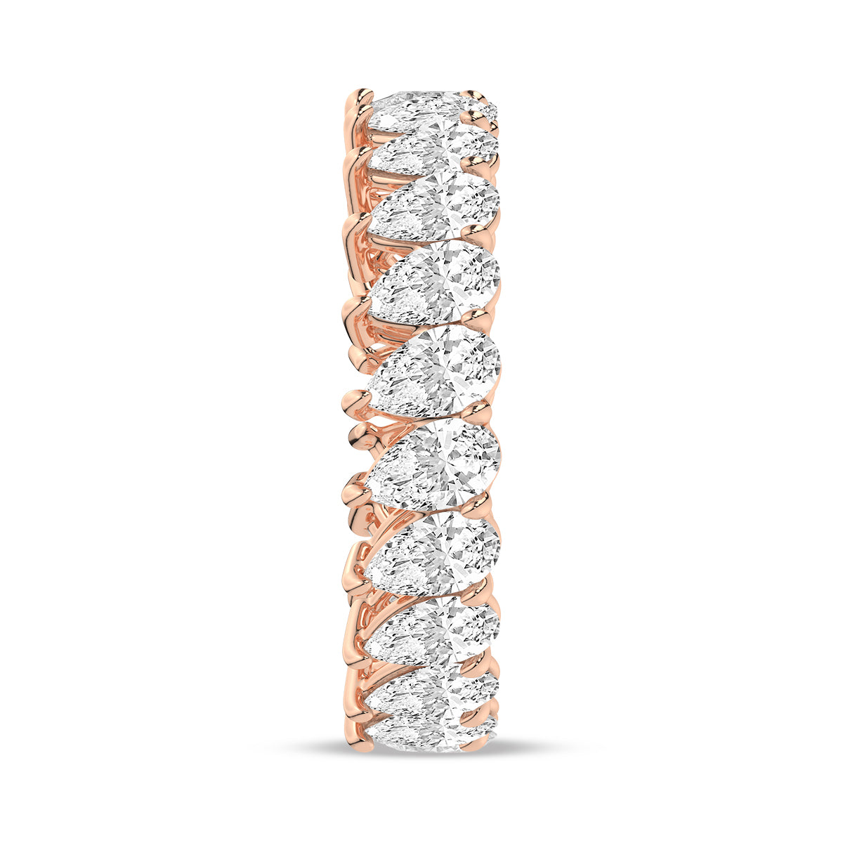 Minimalist Eternity Wedding Band
