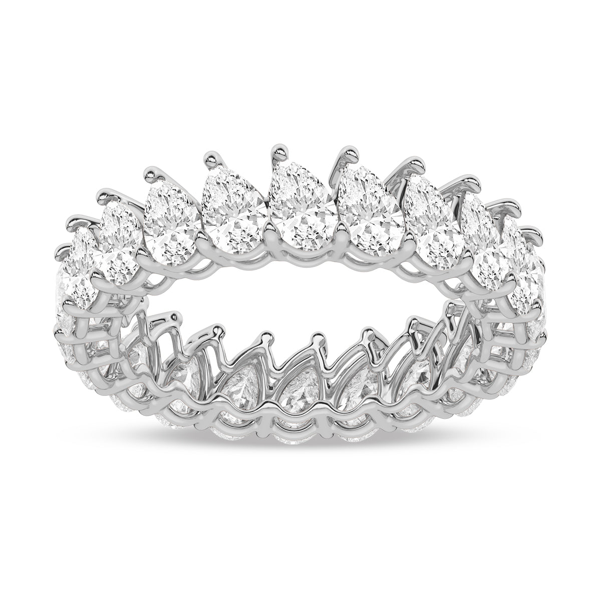 Minimalist Eternity Wedding Band