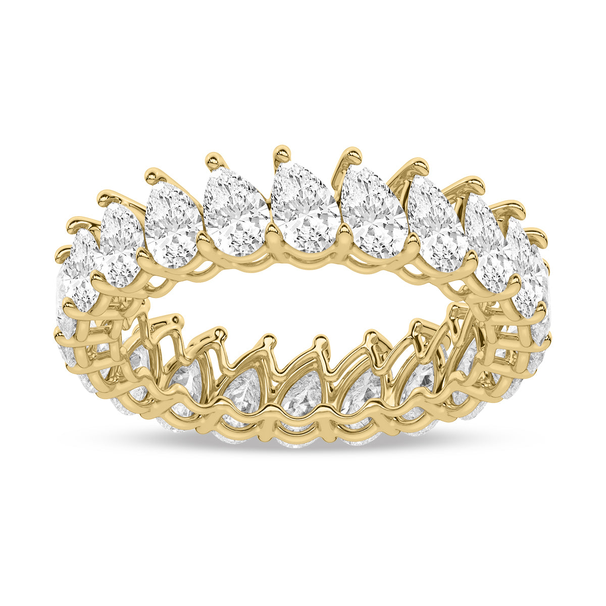 Minimalist Eternity Wedding Band