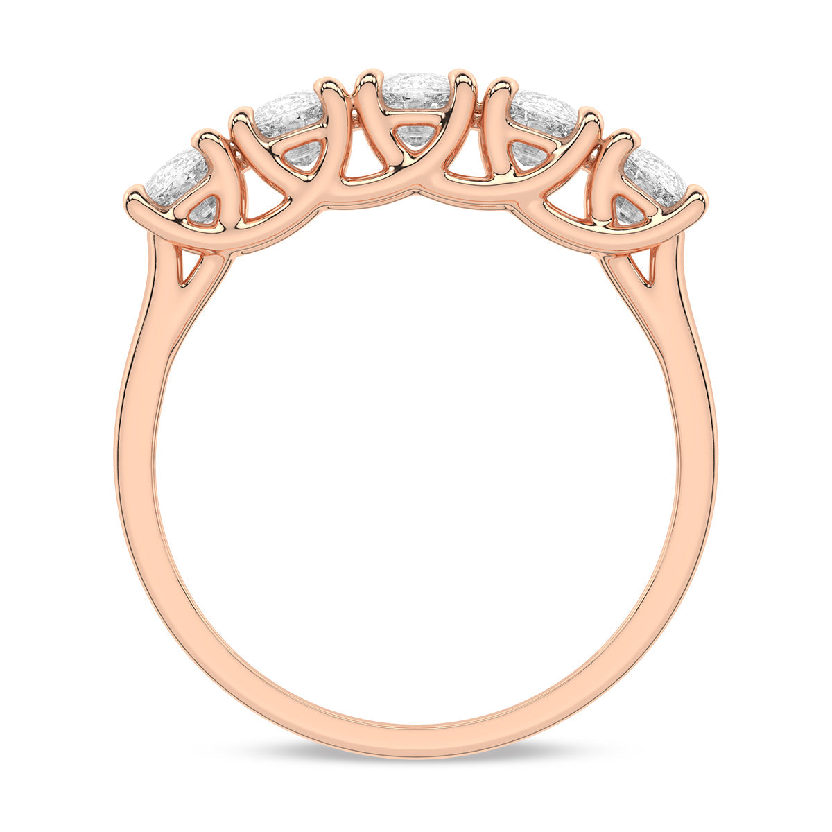 Five Stone Anniversary Ring