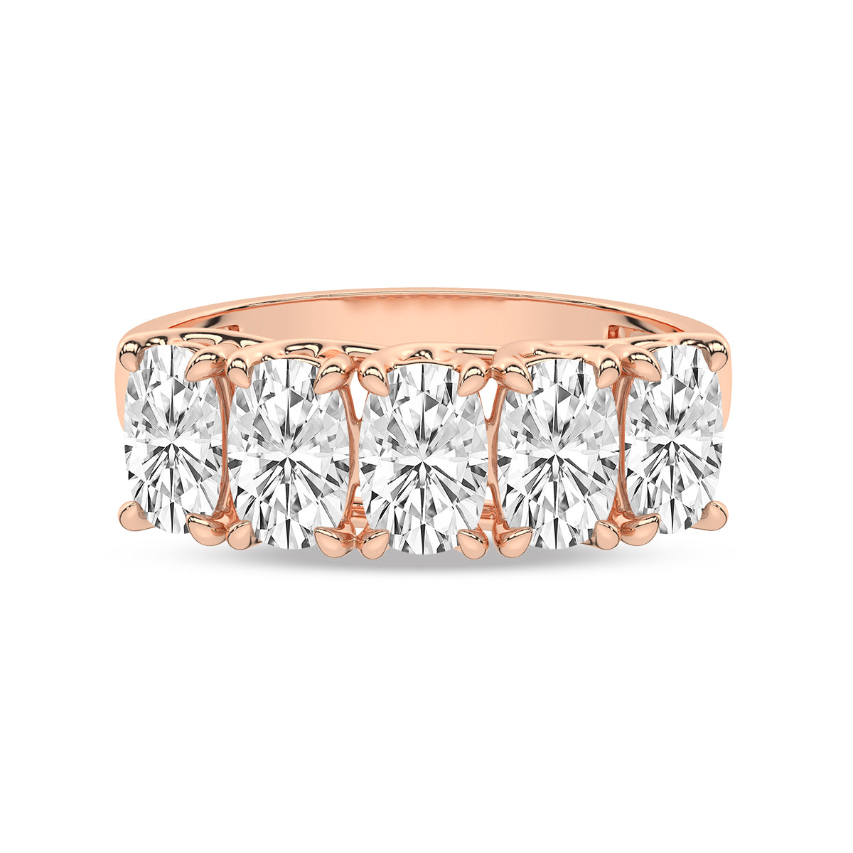 Five Stone Anniversary Ring