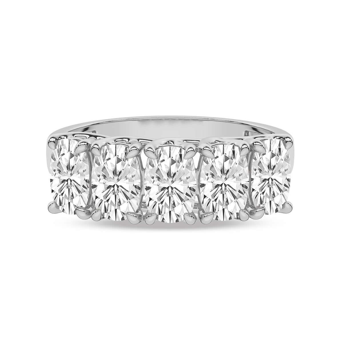 Five Stone Anniversary Ring