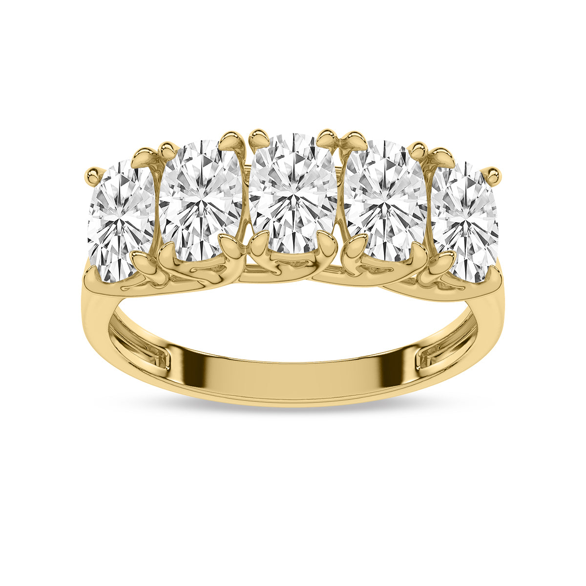 Five Stone Anniversary Ring