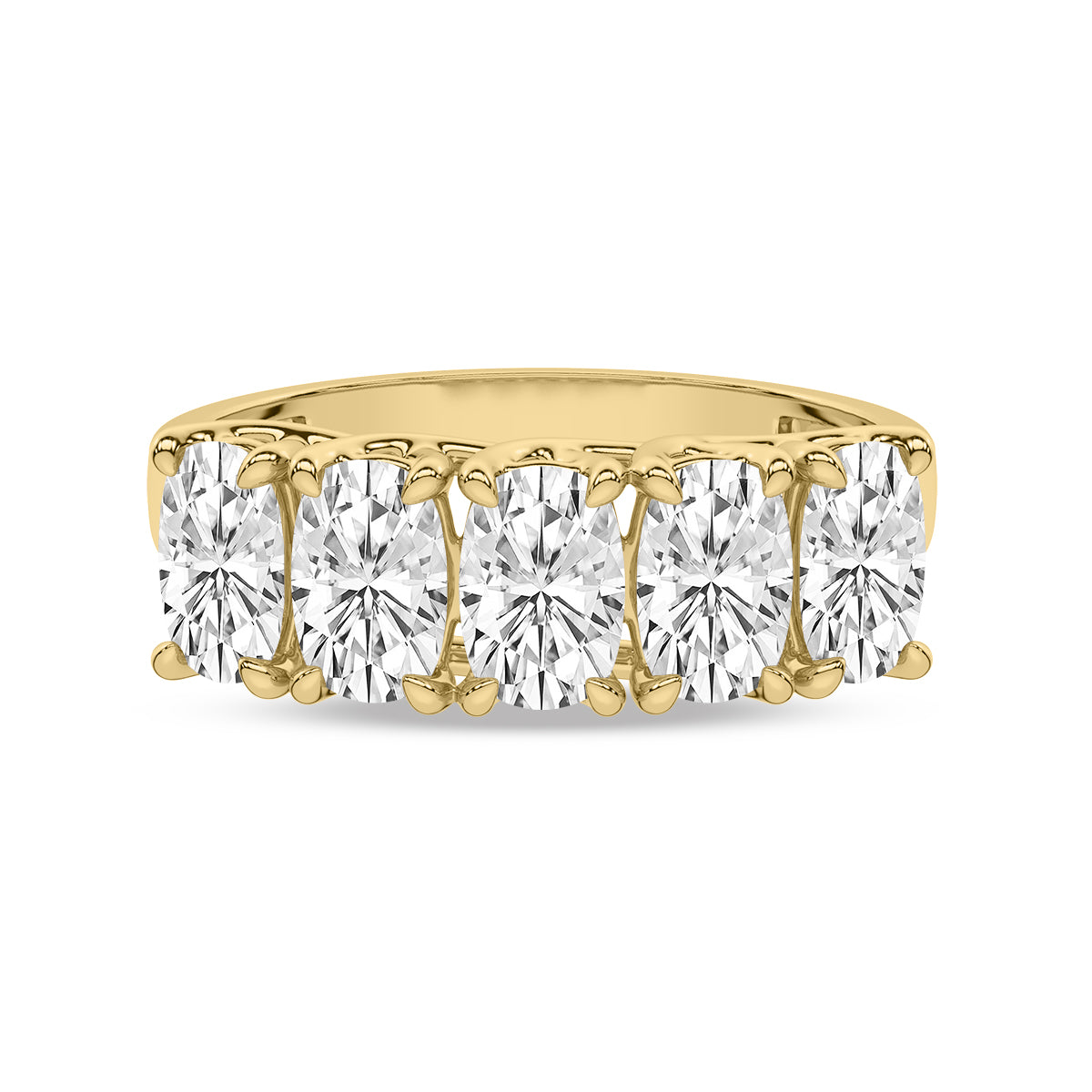 Five Stone Anniversary Ring