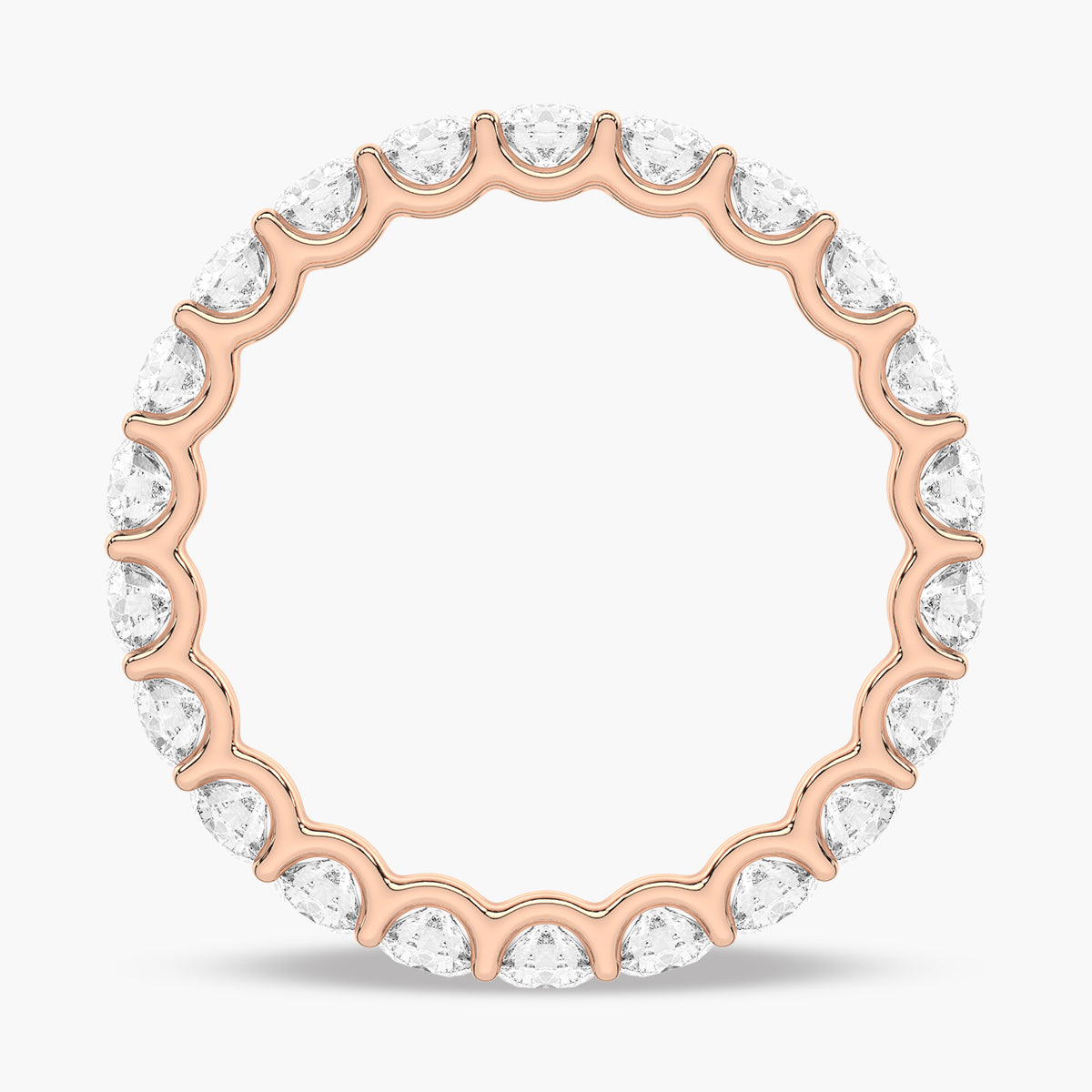 Delicate Pave Wedding Band