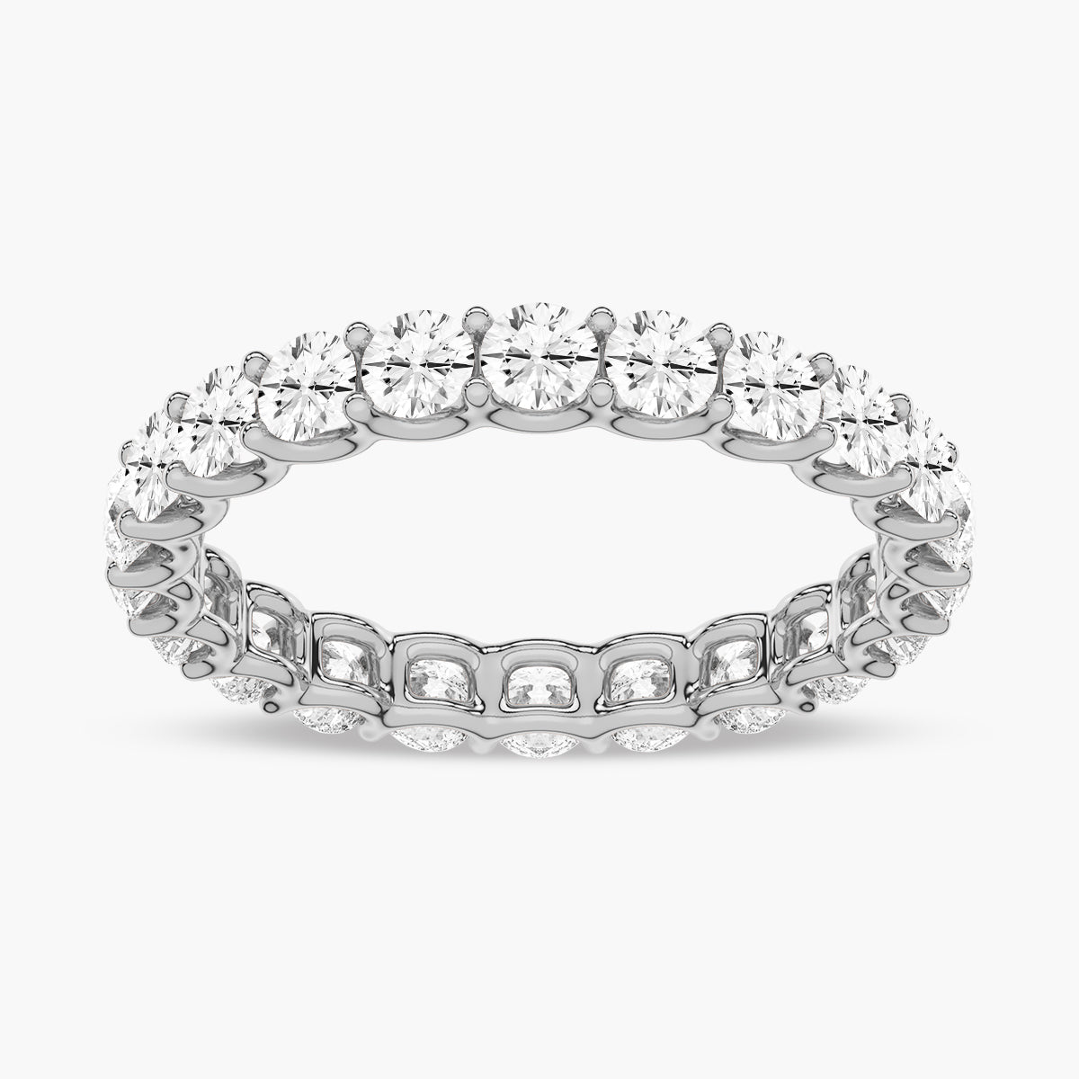 Delicate Pave Wedding Band