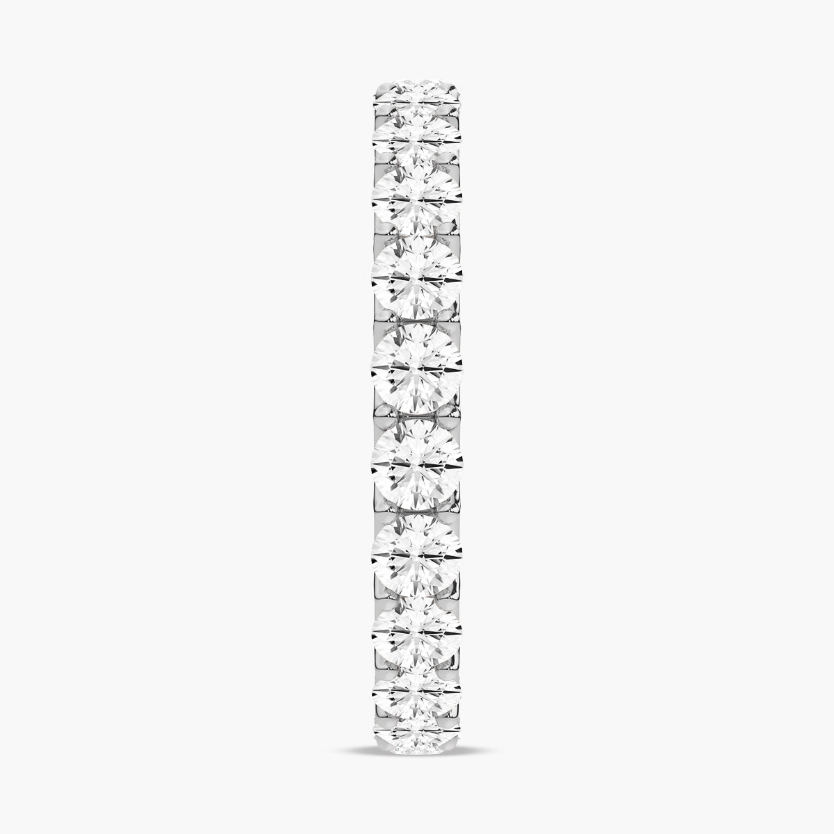 Delicate Pave Wedding Band