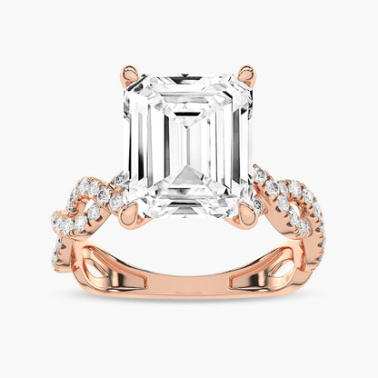 Rose Gold - Emerald