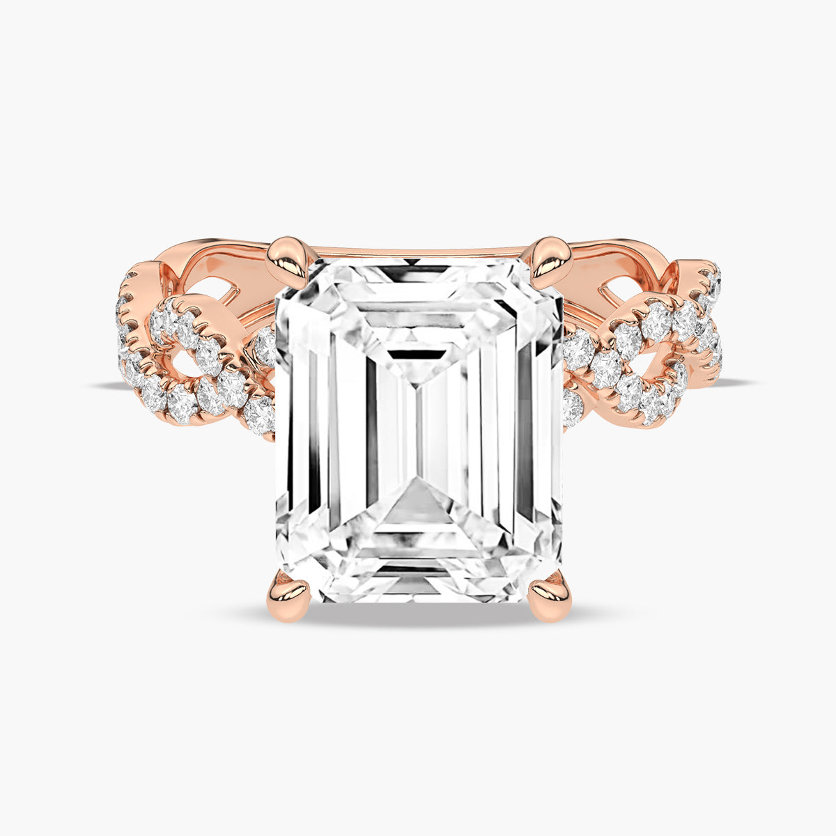 Rose Gold - Emerald