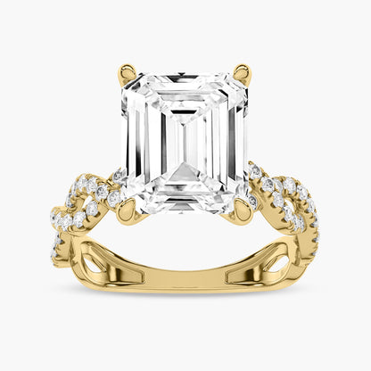 Yellow Gold - Emerald