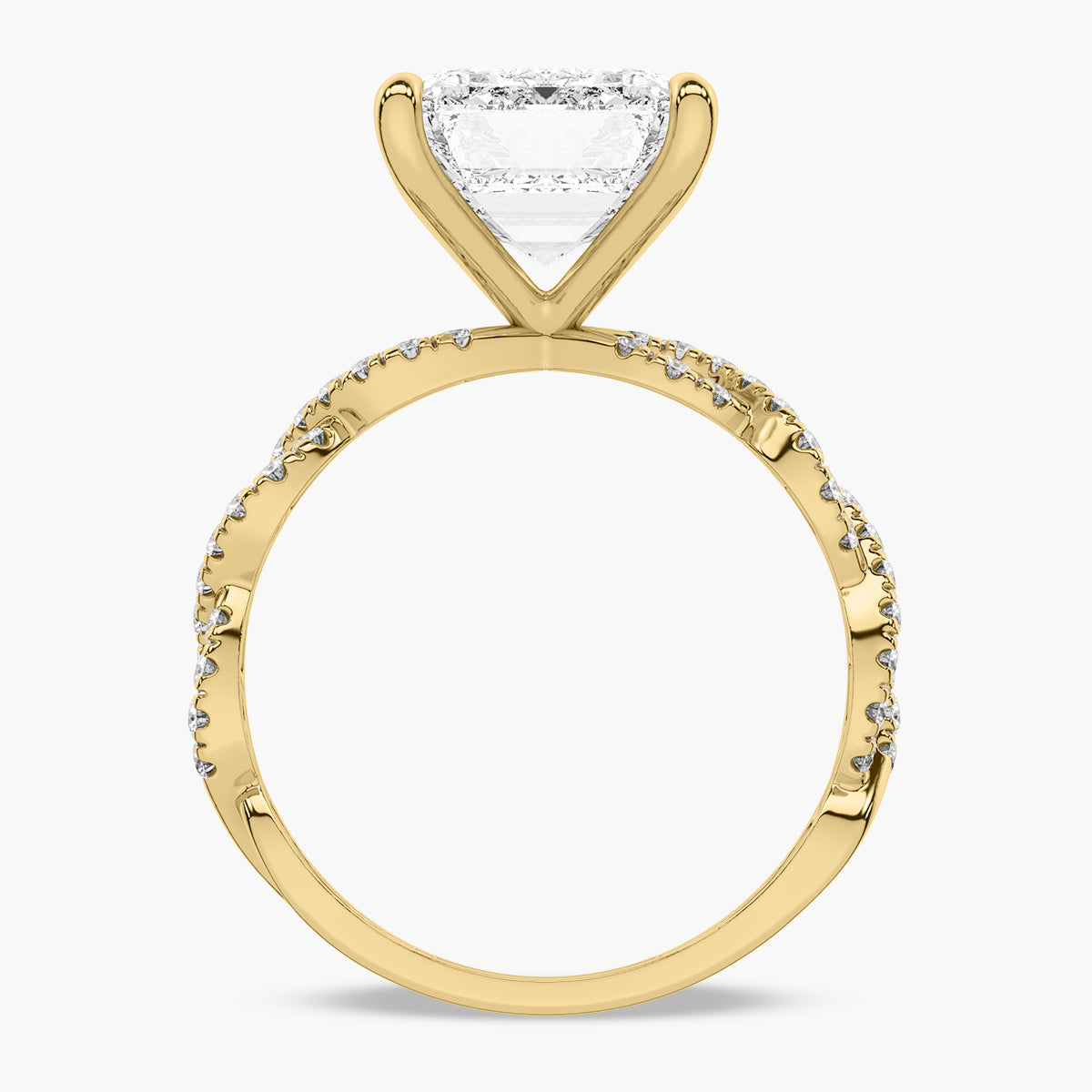 Yellow Gold - Emerald