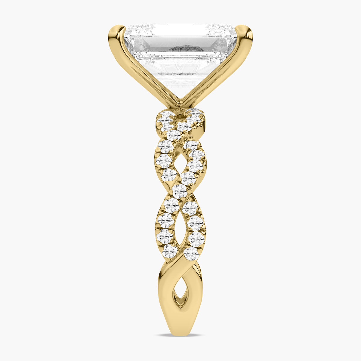Yellow Gold - Emerald