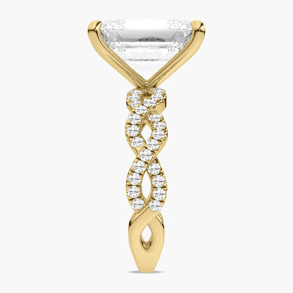 Yellow Gold - Emerald