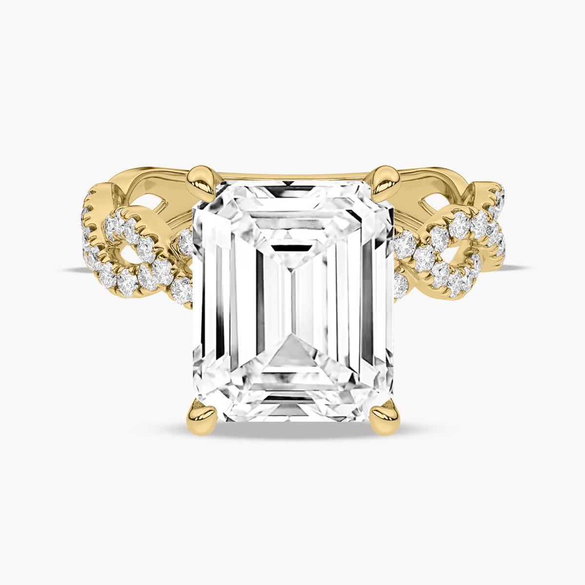 Yellow Gold - Emerald