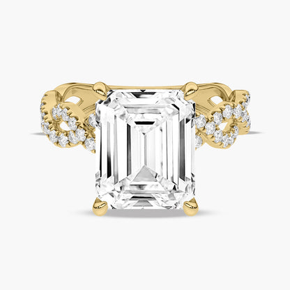 Yellow Gold - Emerald