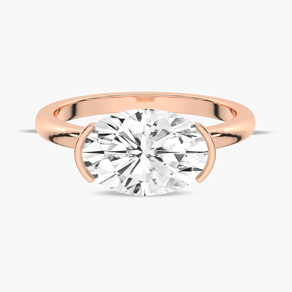 Rose Gold - Oval
