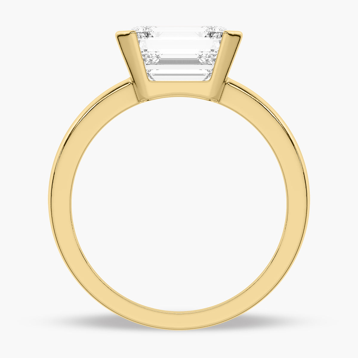 Modern Solitaire Engagement Ring