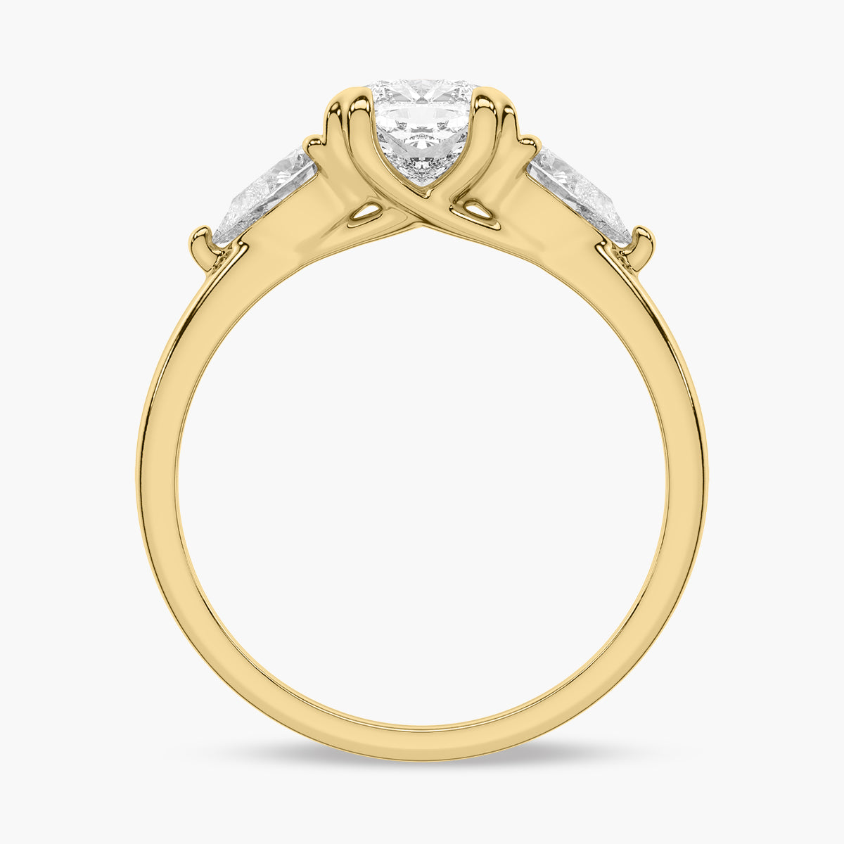 Yellow Gold - Cushion Square