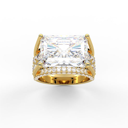 East West Radiant Luxury Ring