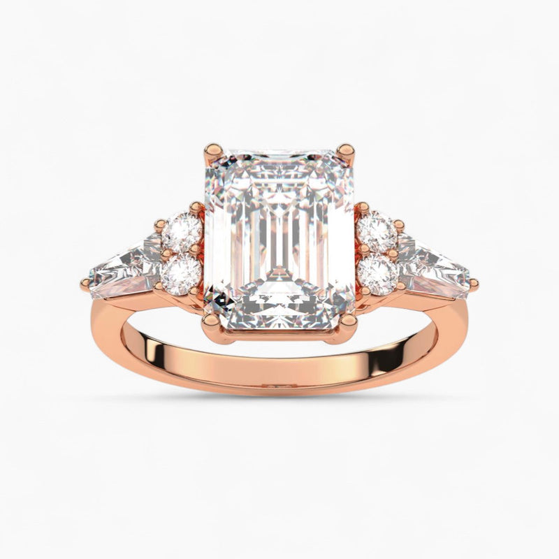 halo lab grown diamond engagement rings