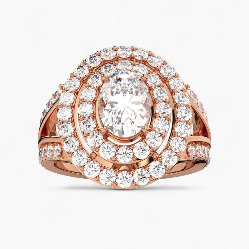 halo lab grown diamond engagement rings