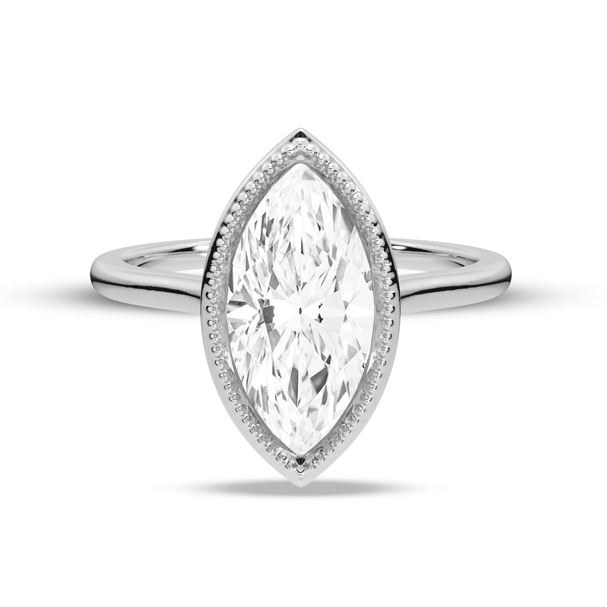 White Gold - Marquise