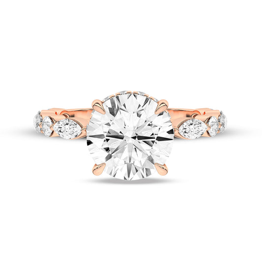 The Leaf Line Ring